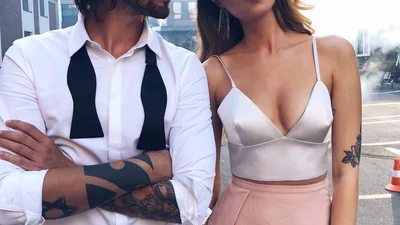 Солодка парочка: Надя Дорофєєва та Володимир Дантес знялися для відомого глянцю