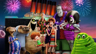 Классная музыка из мультфильма "Монстры на каникулах"