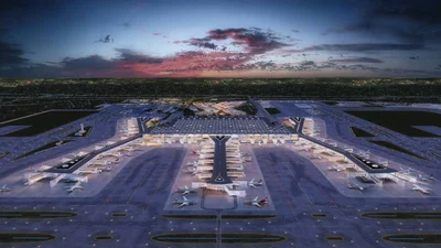 Немыслимое величие: в Стамбуле открыли аэропорт, который скоро станет крупнейшим в мире