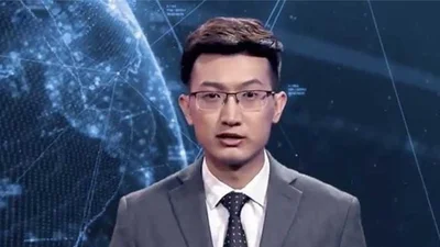 У Китаї створили віртуального робота-ведучого, який зможе замінити реальних людей