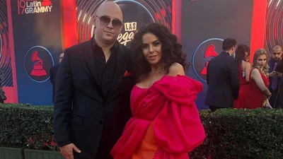 Настя Каменських і Потап покрасувались на червоній доріжці Latin Grammy Award 2018