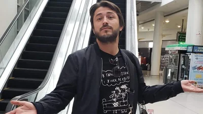 Сергій Притула покрасувався своїм оголеним торсом