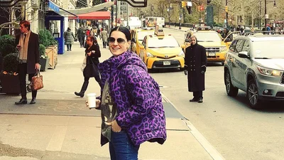 Романтическое бегство: Маша Ефросинина с мужем наслаждается Нью-Йорком