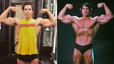 Яблоко от яблони: как выглядит 21-летний внебрачный сын Арнольда Шварценеггера