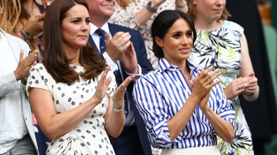 Букингемский дворец прокомментировал слух о вражде между Кейт Миддлтон и Меган Маркл