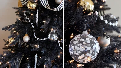 Чорні ялинки - новий крутий тренд для справжніх любителів темної сторони