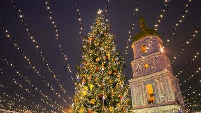 Гордимся: киевскую елку признали самой красивой в Европе