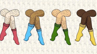 "Волосатый январь" - в интернете новый флешмоб, во время которого девушки не бреются