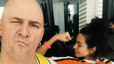 Наче сім'я: на нових фото Каменських і Потап справжні котики