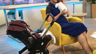 Валентина Хамайко замиловала снимками с новорожденным сыном