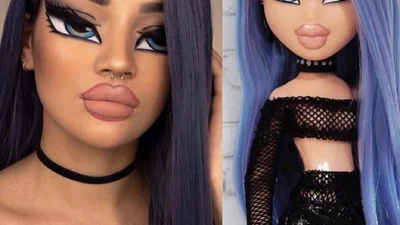 Новый Instagram-челлендж: делать макияж, как будто ты кукла Bratz