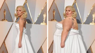 Якби зірки-худишки були пишками - до сліз смішний фотопроект