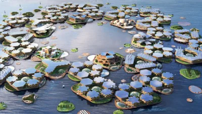 Місто майбутнього: як виглядають перші плаваючі поселення в океані