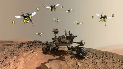 NASA отправит на Марс роботов-пчел