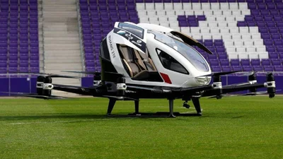 В Австрії протестували безпілотне аеротаксі, а це означає, що майбутнє вже настало