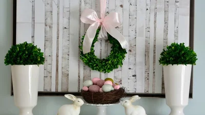 Пасха 2020: праздничные венки своими руками