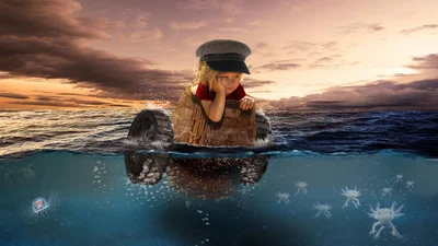 72-летний француз переплыл Атлантический океан в бочке