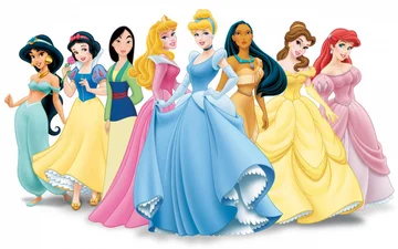 Художниця показала, як би виглядали знаменитості, якби вони були принцесами Disney