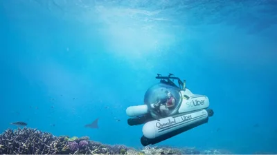 Ты будешь в шоке, но скоро можно будет вызвать подводный Uber к Большому Барьерному рифу