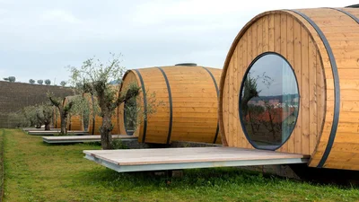 Екзотичний готель у винній бочці змусить тебе відчути себе грецьким філософом