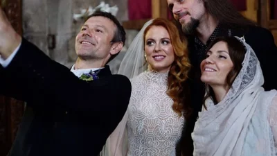 Гитарист из "Океана Эльзы" отгулял свадьбу: роль свидетеля взял на себя Святослав Вакарчук