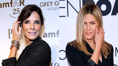 Выяснилось, что у Буллок и Энистон есть общий экс-любовник, и он вовсе не красавчик