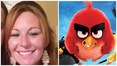Женщина пришла в салон за красивыми бровями, но получилось что-то вроде Angry Birds