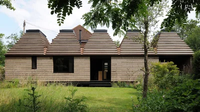 Дім майбутнього: в Британії побудували незвичайний будинок з корків