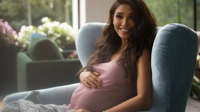 Санта Дімопулос показала фото з сином, який як дві краплі води схожий на її колишнього