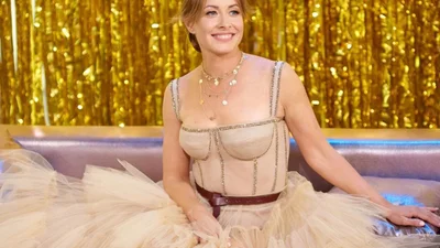 Олена Кравець показала, як старша донька підтримувала її на "Танцях з зірками"