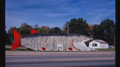 Фотограф 40 лет ездил главной магистралью США, чтобы снять ее причудливые заведения