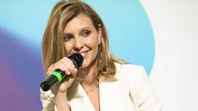 Елена Зеленская покорила эффектными луками во время встречи с голливудскими звездами