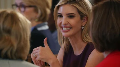 Иванка Трамп засветила свои сосочки прямо на встрече членов ООН