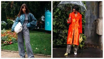 Французький шик: стильні вуличні образи на Тижні моди в Парижі