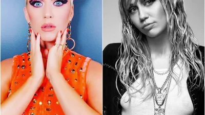 Кэти Перри украла несколько идей для своего нового клипа в Майли Сайрус