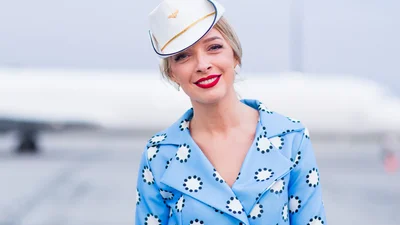 Популярную телеведущую раскритиковали за платье с изображениями всех президентов Украины