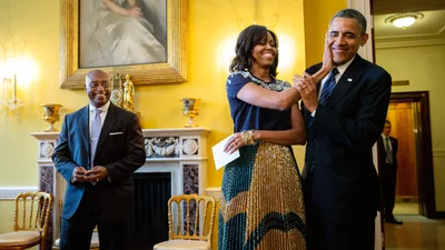 Фотограф Белого дома показал ранее неизвестные фото Мишель и Барака Обамы