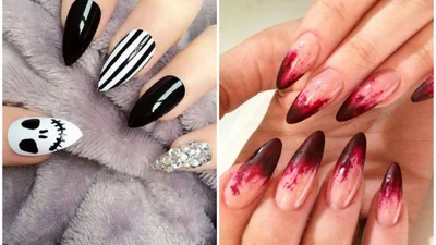 Манікюр на Хелловін 2019: свято на нігтях