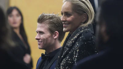 Шэрон Стоун впервые вышла в свет с 19-летним сыном-красавчиком