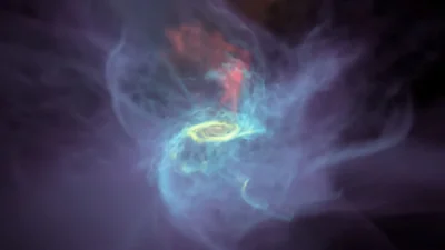 Магічне відео: як рухається космічний газ у Всесвіті впродовж 13 млрд років
