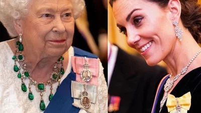 Кейт Миддлтон затмила на официальном приеме саму Елизавету II