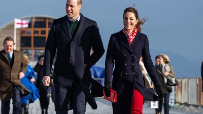 Кейт Миддлтон продемонстрировала идеальный образ на День святого Валентина