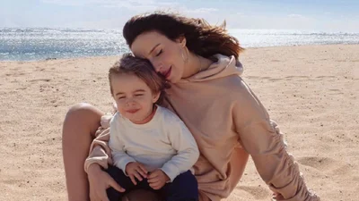 Беременная Джамала растрогала нежной фотосессией с сыном