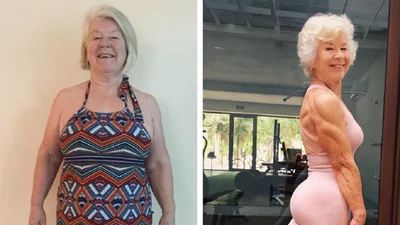 Безумная мотивация: 73-летняя женщина взяла себя в руки и полностью изменила свое тело