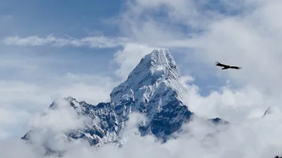 Впервые за 30 лет из Индии видно Гималаи, и это зрелище невероятной красоты