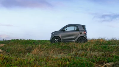 Американець накивав колесами від копів на крихітному «Смарті» (епічне відео)