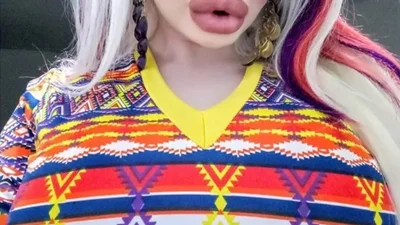 Капля трэша: девушка сделала гигантские губы и считает себя барби