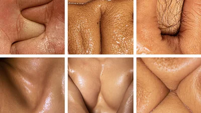 Дизайнер створив абетку зі складок власного тіла, і це просто вибух мозку