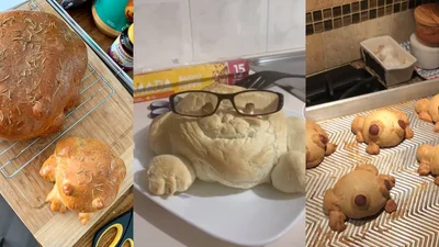 В сети набирает популярность тренд по выпечке булочек в виде лягушек