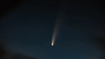 В небе над Харьковщиной заметили самую яркую комету за последние 7 лет